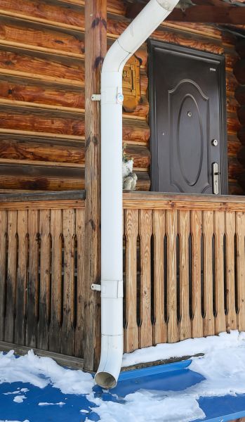 Cost of Porch Downspout Installation in Burlington